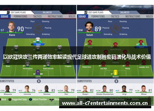 以欧冠快攻三传两递效率解读现代足球进攻制胜密码演化与战术价值 以欧冠快攻三传两递效率解读现代足球进攻制胜密码演化与战术价值